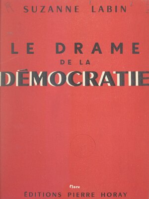 cover image of Le drame de la démocratie